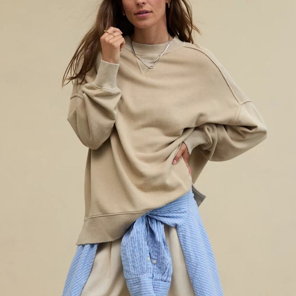 Aerie Big Chill Crew Sweatshirt Sz XS
